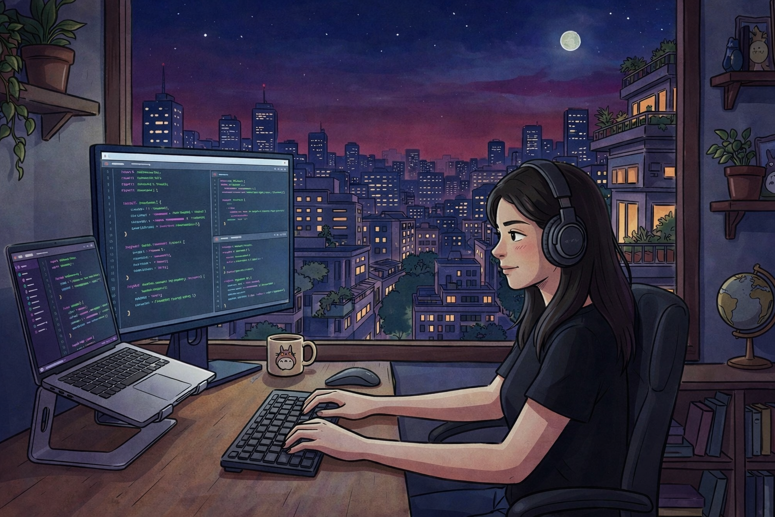 Foto da autora do site